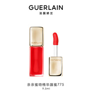 嬌蘭（Guerlain）親親蜜吻精華唇蜜775蜜光瀲滟紅口紅唇膏化妝禮盒生日禮物送女友