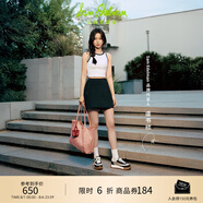 SAM EDELMAN山姆愛德曼虞書欣同款2025秋阿甘鞋厚底德訓(xùn)鞋復(fù)古休閑鞋LUNA 黑色/灰色/沙色 40 /美碼8.5M