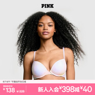 維多利亞的秘密 PINK 夏季圓盤胸內(nèi)衣2805舒適3/4罩杯聚攏外擴(kuò)文胸胸罩無痕聚攏 7A2I彩色暈染印花 11241737 80C （36C）