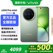 vivo X200 Pro mini  國(guó)補(bǔ)專享 新品5G手機(jī) 鈦青12+256全網(wǎng)通 官方標(biāo)配