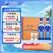 洋河 藍(lán)色經(jīng)典 海之藍(lán) 42度 480ml*2瓶 禮盒裝  濃香型白酒 