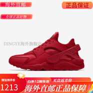 NIKE 耐克Air Huarache 華萊士黑武士紅色婚鞋定制男女運(yùn)動(dòng)跑步鞋 紅色本命年可做婚鞋 36