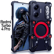 炫炎R(shí)edmi紅米turbo4Pro機(jī)械旋轉(zhuǎn)支架turbo3手機(jī)殼指環(huán)扣Note12turbo金屬無(wú)邊框骨架鐵框透氣車載磁吸 升級(jí)版機(jī)械旋轉(zhuǎn)支架：黑色【金屬鋁合金無(wú)邊框+磁2 紅米 Note 12 T