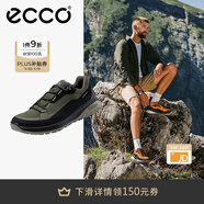 愛(ài)步（ECCO）戶外運(yùn)動(dòng)鞋男 徒步鞋登山鞋男士休閑鞋男鞋防滑耐磨鞋 奧途824254 黑色/軍綠色82425456665 43