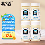 北大荒 東北黑蜂 椴樹雪蜜 純蜂蜜380g*4瓶組合裝 送父母禮物 禮品