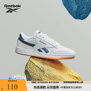 Reebok銳步官方夏男女TECHQUE T經(jīng)典舒適復(fù)古運(yùn)動(dòng)休閑小白鞋板鞋 CN3196-藏青色 38.5