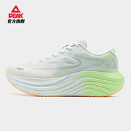 匹克【吳磊同款】態(tài)極舒跑4.0PRO跑鞋夏季新款厚底緩震慢跑透氣運(yùn)動鞋 白/綠/紫 37
