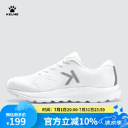 KELME/卡爾美運(yùn)動(dòng)跑鞋男鞋馬拉松跑鞋女夏季訓(xùn)練緩震長(zhǎng)跑健身情侶款YX80215072 白色 42