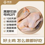 京覓跑步雞系列 黑腳花齡母雞2斤 120天散養(yǎng)土雞整雞京東養(yǎng)殖基地黑雞