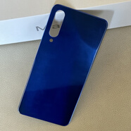 小米（MI）原裝適配9se后蓋Xiaomi小米9SE玻璃后殼手機電池蓋保護片全套 米9SE幻境藍帶散熱貼 鋼化玻璃后蓋