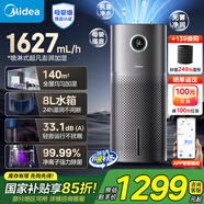美的（Midea）無霧空氣加濕器凈化家用母嬰專用臥室靜音除菌小型工業(yè)霧化器空調(diào)風扇伴侶女生禮物國家補貼U15