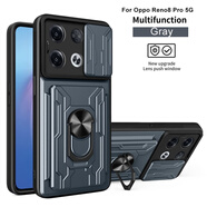 佳維若適用華為nova13pro手機殼Pura70新款可插卡榮耀200 90PRO全包邊鏡頭暢玩60PLUS男女X50i防摔nova9 【鈦銀灰】利甲推拉窗+保護膜+支架 榮耀200青春版