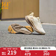 361度運(yùn)動鞋男鞋赤焰4網(wǎng)面透氣跑鞋男輕便通勤減震專業(yè)跑步鞋 羽毛白/麥芽淺棕 密網(wǎng)【女】 38