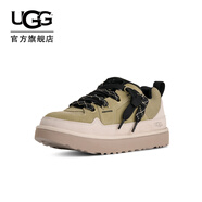 UGG秋季男士雙色系帶街頭款休閑鞋1169493MTY|啞光黃銅色/油灰色43