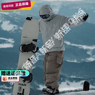 耐克（NIKE）戶外軟殼沖鋒衣男裝2025春季新款防風防水ACG登山舒適訓練服男 梭織連帽夾克/雪山灰/假一罰十 S