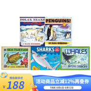英文原版 Gail Gibbons 蓋爾吉本斯少兒百科 套裝及經(jīng)典熱銷單本 生態(tài)環(huán)境系列 萬物運作系列 天文宇宙系列天氣四季系列 海洋動物 5冊