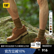 CATCAT卡特休閑皮鞋男鞋城市機(jī)能牛皮防水工裝鞋Prez商場同款