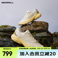 邁樂（Merrell）戶外男女款A(yù)GILITY越野跑鞋抓地減震輕量舒適防滑耐磨潮流越野鞋 J068189淡米黃AGPK-5（男） 上新 40