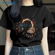 真維斯（JEANSWEST）白色短袖t恤衫女士2025新款夏季寬松休閑簡約純棉上衣半袖女生