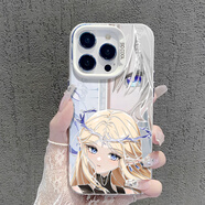 億色師線(xiàn)條卡提希婭手機殼適用iqoo13鳴潮iqooneo10周邊12pro二次元11s新款z9turbo+小眾8se感7同人6男女 848657-彩銀殼-透銀 其它型號聯(lián)系客服備注