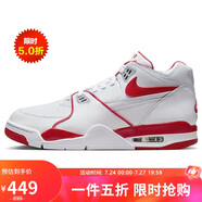 耐克NIKE男休閑鞋緩震AIR FLIGHT '89新年紅運(yùn)動鞋HM3467-100白41
