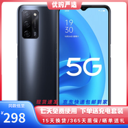 OPPO A55 二手5G 全網(wǎng)通5000mAh長續(xù)航6.5英寸后置AI三攝億級像素 二手手機 律動黑 6G+128G【全網(wǎng)通 / 5G】 95新