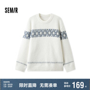 森馬毛衫男冬季費(fèi)爾島提花民族風(fēng)針織衫復(fù)古情侶毛衣109724107206