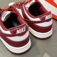 耐克（NIKE）男鞋DUNK Low黑白熊貓白紫舒適低幫運(yùn)動(dòng)休閑鞋男士復(fù)古潮流滑板鞋 DD1391-601-白/深紅 41
