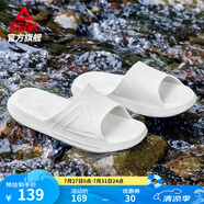 匹克態(tài)極拖鞋男鞋夏季外穿運(yùn)動(dòng)拖鞋防滑沙灘鞋女情侶厚底時(shí)尚涼拖鞋子 【男款】純色-煙灰 45