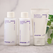 悅詩風(fēng)吟 INNISFREE韓國innisfree/悅詩風(fēng)吟藍(lán)莓平衡保濕爽膚水乳液 面霜 洗面奶補(bǔ)水 水+乳+潔面