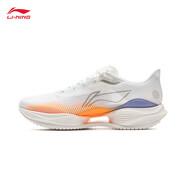 李寧（LI-NING）超輕22跑鞋耐磨輕質(zhì)穩(wěn)定透氣跑步鞋男25秋季新款運(yùn)動鞋 標(biāo)準(zhǔn)白-53 42
