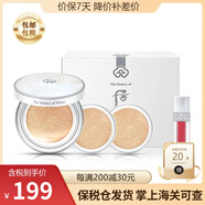 后（The history of Whoo） 韓國(guó)進(jìn)口后氣墊 后拱辰享美天氣丹櫻花氣墊粉底液自然保濕 雪玉凝氣墊限21號(hào)1正2替帶唇釉