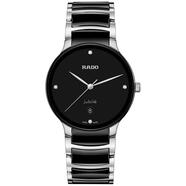 雷達（RADO）瑞士陶瓷不銹鋼女士手表40mm黑陶鑲鉆石 Black