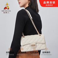 稻草人女包單肩包小香風鏈條包2025新款斜挎包輕奢生日禮物送女友老婆