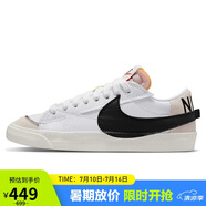 耐克NIKE板鞋男經(jīng)典百搭BLAZER LOW '77運(yùn)動(dòng)鞋DN2158-101白42
