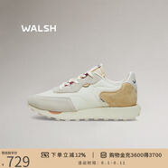 NormanWalsh【董潔同款】EMD綠寶石系列加厚休閑運動巴恩風復古慢跑鞋 米色 42 偏小一碼
