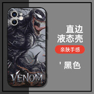 XMSJ漫威毒液手機殼蘋(píng)果14promax適用iPhone15湯姆華為mate60蜘蛛俠OP 4 黑色 小米其他型號