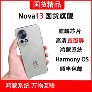 華為（HUAWEI）nova13 5G手機(jī) 6.7英寸超清大屏 5000mAh電池 100w快速充電備用機(jī) .， 羽砂紫 【套餐一】 12GB+1TB