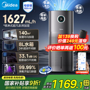 美的（Midea）無(wú)霧空氣加濕器凈化家用母嬰專(zhuān)用臥室靜音除菌小型工業(yè)霧化器空調風(fēng)扇伴侶女生禮物國家補貼U15