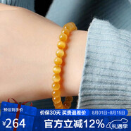石玥珠寶收藏級(jí)8mm金虎眼石手串虎晴石本命年轉(zhuǎn)運(yùn)珠手鏈男女士款禮物