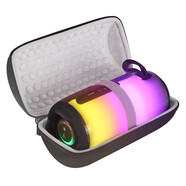 三只青蛙 適用JBL PULSE5保護(hù)套音樂(lè)脈動(dòng)5炫彩藍(lán)牙音箱盒壁掛支架音響金屬掛架硅膠套防摔殼 手提收納盒+肩帶（不含音響）