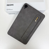 羽樂梵紅米平板REDMI K Pad8.8英寸保護套小米平板2025電競游戲平板保護殼帶支架手腕帶防摔散熱軟殼皮套 灰色【手持無蓋設(shè)計】 紅米K Pad (8.8英寸）