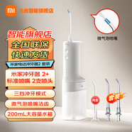 小米（MI） 米家電動沖牙器2 家用洗牙器美牙儀 牙齒沖洗器清潔器 口腔護理  3檔模式 專業(yè)微氣泡噴嘴長續(xù)航 米家電動沖牙器2+標準噴嘴套裝