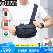 5.11（TACTICAL SERIES ） 單肩包 511戶外多功能斜跨包胸掛包升級版2.0便攜單肩包56702 戰(zhàn)術(shù)黑019【容量3升】
