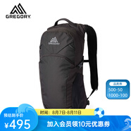 GREGORY格里高利 NANO蜂鳥(niǎo) 男女旅行戶外徒步背包登山包通勤雙肩背包18L 18L-奧普蒂克黑（25年新款）