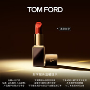 TOM FORD【高定刻字】黑管TF口紅16啞光斯嘉麗紅唇膏生日禮物女