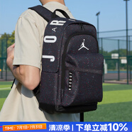 耐克（NIKE）雙肩包男包 25夏季新款Jordan運(yùn)動包AJ休閑包滿天星學(xué)生書包背包 JD2133032GS-005/30*17*49 MISC