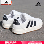 阿迪達(dá)斯 （adidas）板鞋男鞋 2025夏季新款運(yùn)動(dòng)鞋低幫透氣休閑鞋耐磨輕便小白鞋 小白鞋/時(shí)尚/新到貨 46 （內(nèi)長(zhǎng)285mm）
