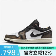 nike耐克AIR JORDAN 1 LOW男子經(jīng)典低幫AJ1新款休閑運(yùn)動(dòng)復(fù)古籃球鞋 DQ8422-001 40