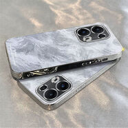 弛毅OPPOReno14Pro手機殼12/11/10/9/8/7/6/5/4/z漸變冰川銀reno3/2z. 蘋(píng)果iPhone12mini 電鍍銀框[漸變冰川銀]單殼